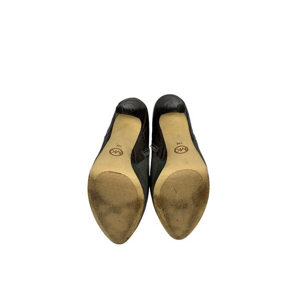 Michael Kors Dark slate Suede Bootie - Picture 6 of 9